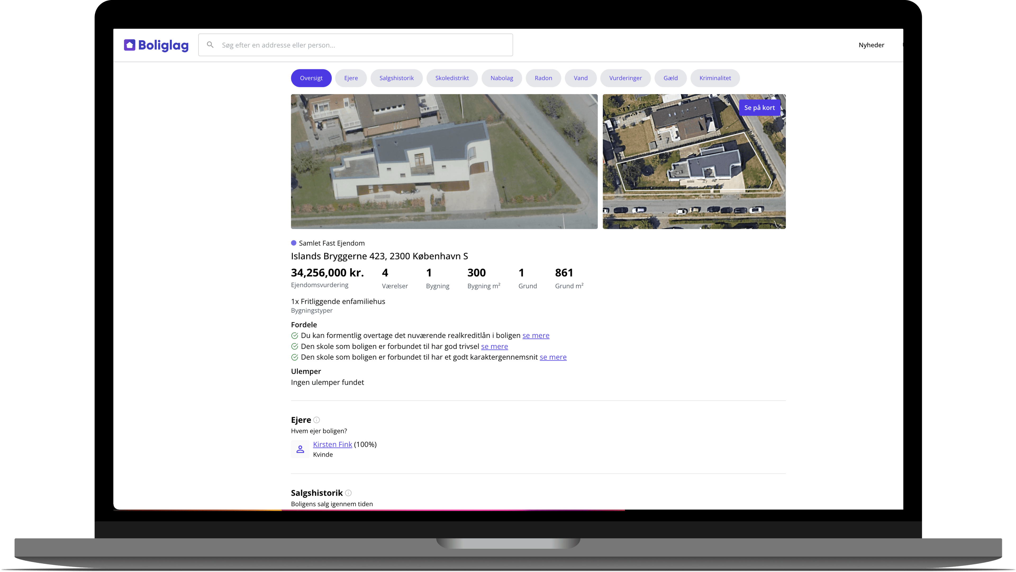 Boliglag på macbook